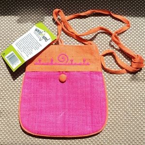 World of Good hemp crossbody bag